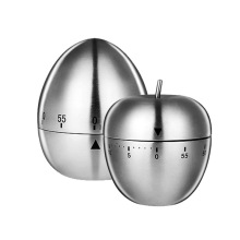 Saucer Apple Conical Shaped Stainless Steel Kitchen Egg Timer